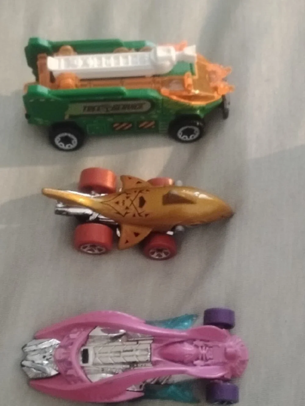 Hot Wheels set colorful
